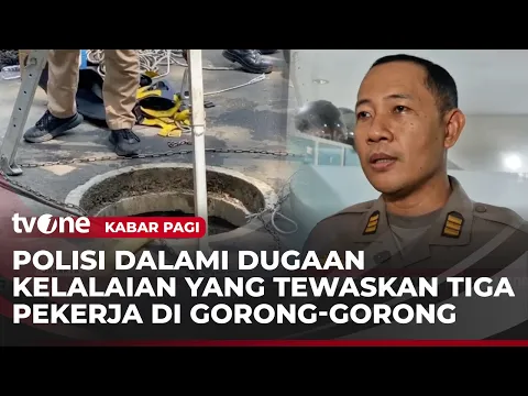 Polisi Periksa 8 Saksi Kasus Tewasnya 3 Pekerja di Gorong-gorong PAM