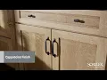 Cappuccino Stain by Schuler Cabinetry Enhances Natural Beauty of Wood