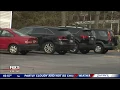 Fight over parking spaces at apartment complex