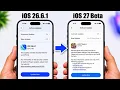 iOS 26 6 1 to iOS 27 Beta Should You Update from iOS 26 6 1 to iOS 27 Beta Detailed Explanation