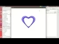 Love Sign Drawing Using JavaFx