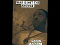 War is not the answer