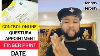 How to control know you Questura appointment online - Herostv