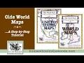 Olde World Style Maps A Step-By-Step Tutorial