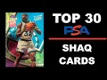 Shaquille O Neal Top 30 Sports Cards from My Collection - Shaq