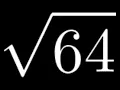 How to Compute the Square Root of 64 Sqrt 64