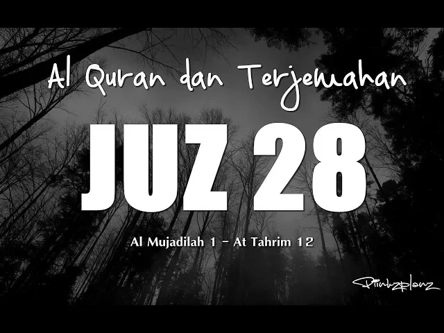 Download MP3 Juzz 28 Al Quran dan Terjemahan Indonesia