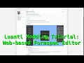 Luanti Modding Tutorial Web-based Formspec Editor