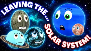 Solar System Planets Neptune leaves the Solar System Planets for Kids