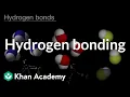 Hydrogen bonding AP Chemistry Khan Academy
