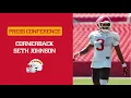 Iowa State CB Seth Johnson media availability