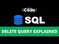 SQL Delete Query Explained How To Delete Records From SQL Table SQL Tutorial SimpliCode