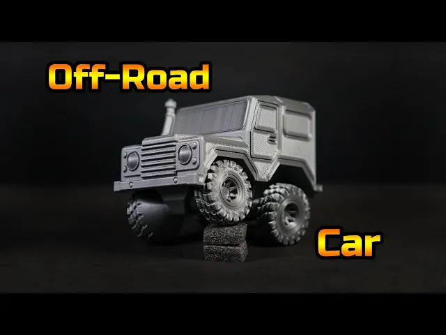 Off Road Car - Print in place video thumbnail