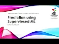 Task1 Prediction using Supervised ML DSBA TSF
