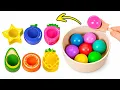 Fruit Color Sorting Fun Sorting Game for Toddlers