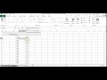 Excel Demonstration Normal Quantile Plot