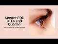 Mastering Common Table Expressions CTEs and Recursive Queries in SQL