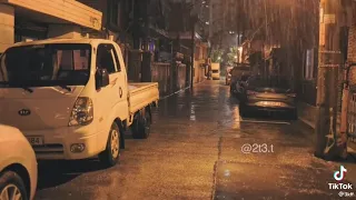 موسيقى الحب الاعمى فيديو شتاء صوت المطر 