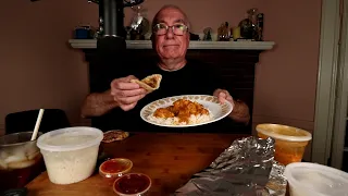 ASMR Chicken Curry Mukbang Whispering