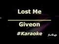 Giveon - Lost Me (Karaoke)