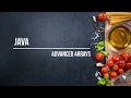 Java Advanced Arrays