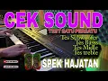 Download Lagu CEK SOUND DANGDUT SATU PERSATU SAMPAI JADI Sub Low Mid High