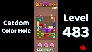 Catdom Color Hole Level 483 Screenshot