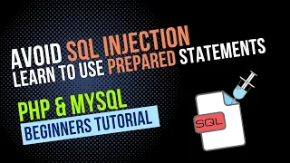10 Using Prepared Statements and Avoiding SQL injection PHP MYSQL Tutorial Tagalog