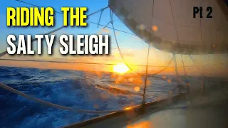 WORRYING WEATHER FORCAST & Undesirable Crew, Sailing Caribbean To USA  Ep 66