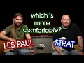 Which Is More Comfortable Stratocaster or Les Paul