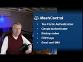 MeshCentral - Two Factor Authentication