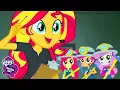 Lagu Backstage Chaos \u0026 Friendship Fun! 🎭| My Little Pony: Equestria Girls | Cartoons for Kids