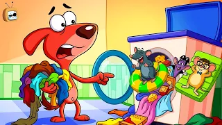 Rats Live Inside Dig’s Washing Machine! 😂🐀 : Dog vs Rats | Doggy Don | Rat A Tat