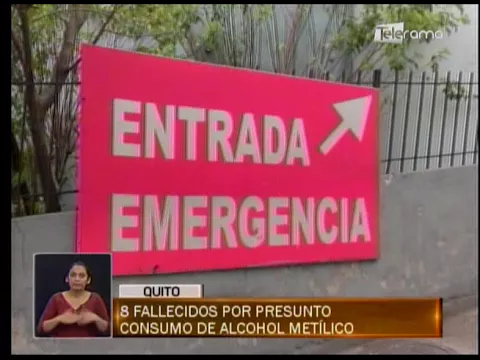 8 fallecidos por presunto consumo de alcohol metílico