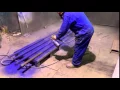 2 x 12ft Stud-bolts Xylan Blue