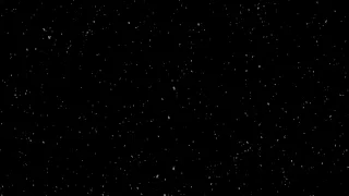 Snowfall Flurry Snow Globe Black Background 4K (No Loops) | 1 Hour Ambience Screensaver Overlay ASMR