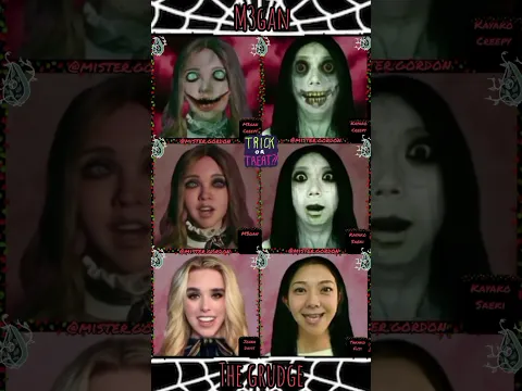 M3GAN Creepy Vs The Grudge Creepy/TikTok Challenge Terror Humor. #shorts YouTube