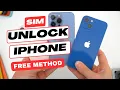 How to unlock iPhone 13 from US Cellular Cricket Wireless Boost Mobile any carrier free