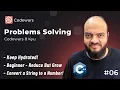 Problems Solving With C Level One - 06
