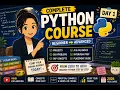 Python Tutorial for Beginners in Hindi Chapter 1 Variables Data Types User Input Lecture 1