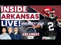 Is The QB Competition Closer Than We Thought INSIDE ARKANSAS LIVE