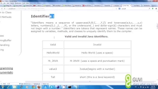 Java Beginner session 9 Java Tokens in English