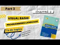 Visual Basic Programing Chapter 2 Part 3 application development steps in vb VB6 0