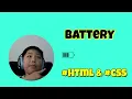 Code Loading Battery Charger By HTML CSS