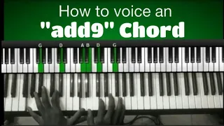 chord voicings for add9 chords