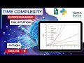 What is Time Complexity - Basic Intuition Python-Real Time Example Full Explanation