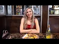 Eating at Dan s Pizza with Allycat