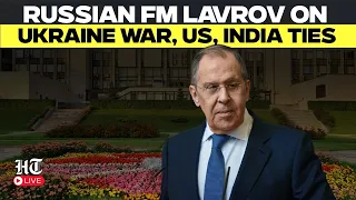 LIVE: Russian FM Lavrov Addresses MGIMO on Ukraine War, US Relations, India Ties