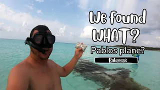 We found this on a sunken plane! | Sailing the Bahamas