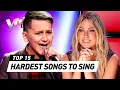 Download Lagu The HARDEST Songs to Sing in The Voice Kids Blind Auditions